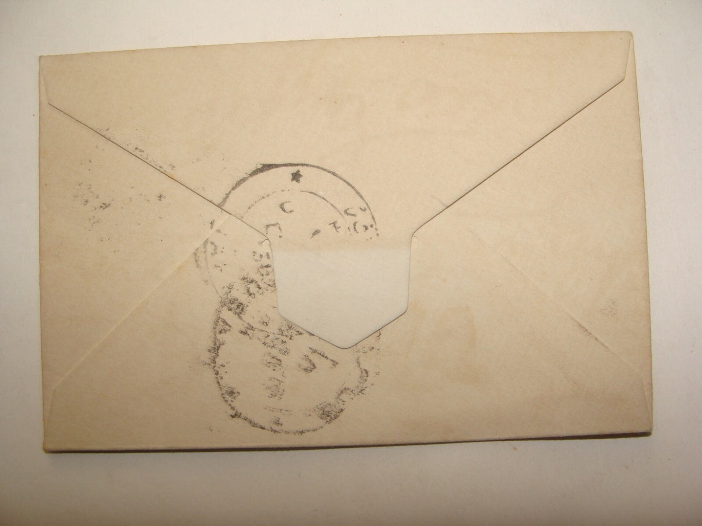 $ Stamp Palestine 1898 Egypt Port Said Stationery Overprint Cover