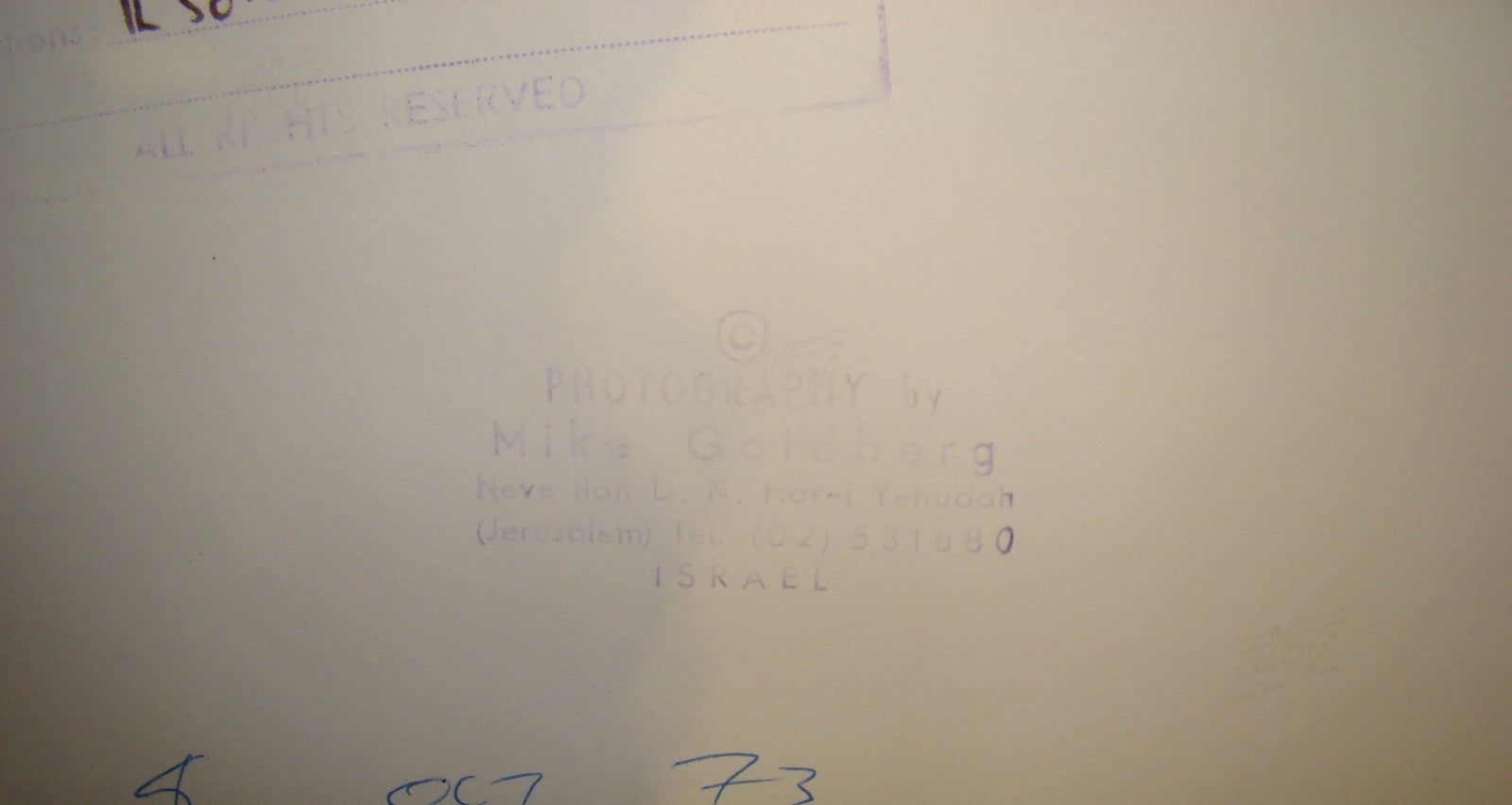 Photo Israel 8.10.1973 Yom Kippur War IDF Soldiers Waiting 'Fight For Peace'