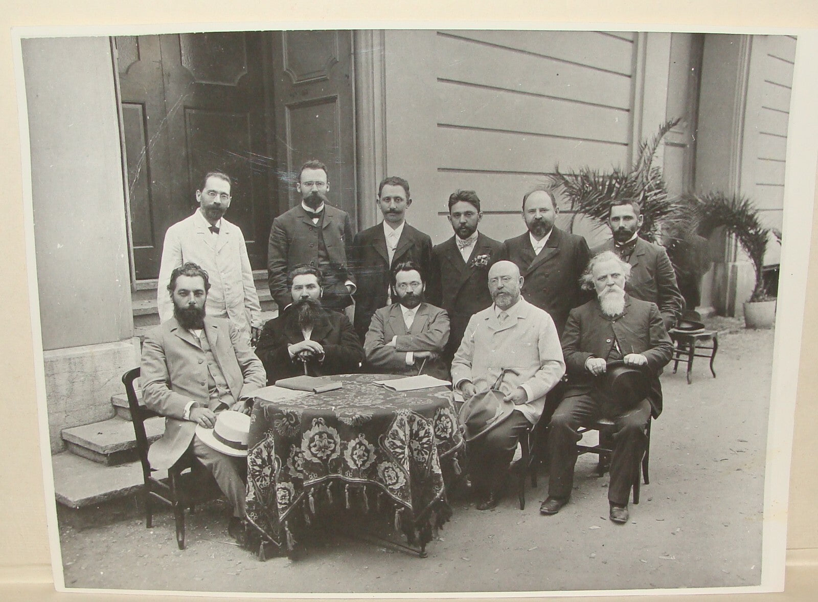 Photo Print 1905 Switzerland Basel Zionist Congress Jewish Judaica Russia Member