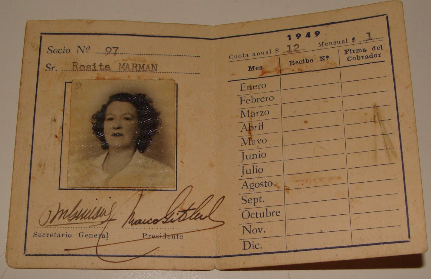 RARE Jewish Judaica 1949 Argentina Certificate Israel Zionist Help Medical