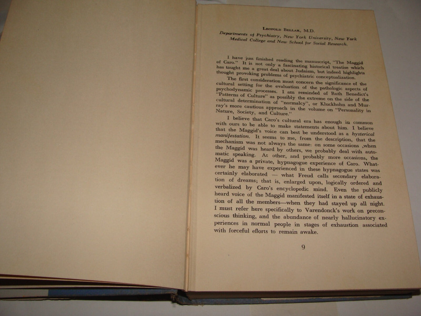 Book Jewish Judaica 1949 Rabbi JOSEPH CARO MAGGID Kabbalah By HIRSCH LEIB GORDON