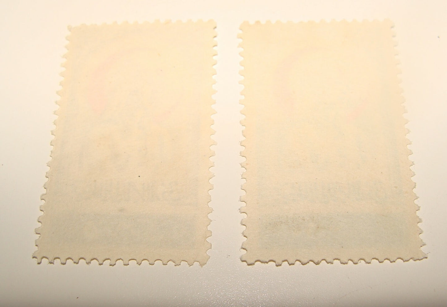 Stamp Palestine Jordan Transjordan Red Crescent x2