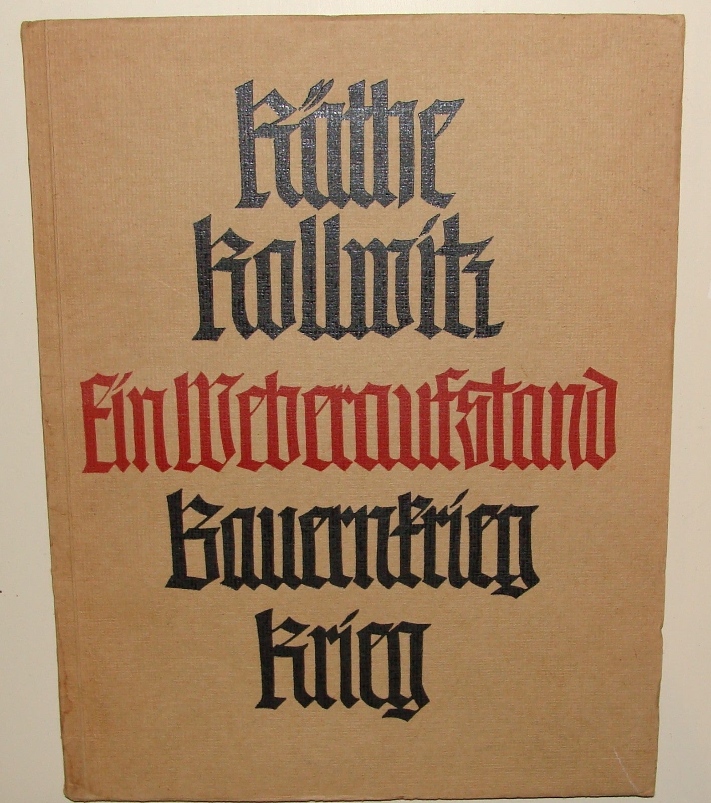 Germany Ein Weberaufstand Bauernkrieg Krieg Kollwitz Kathe Art Book German 1920