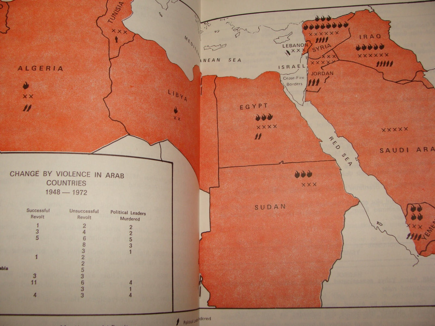 Bulletin Jewish Judaica Israel 1973 Students Middle East Affairs Arab Violence