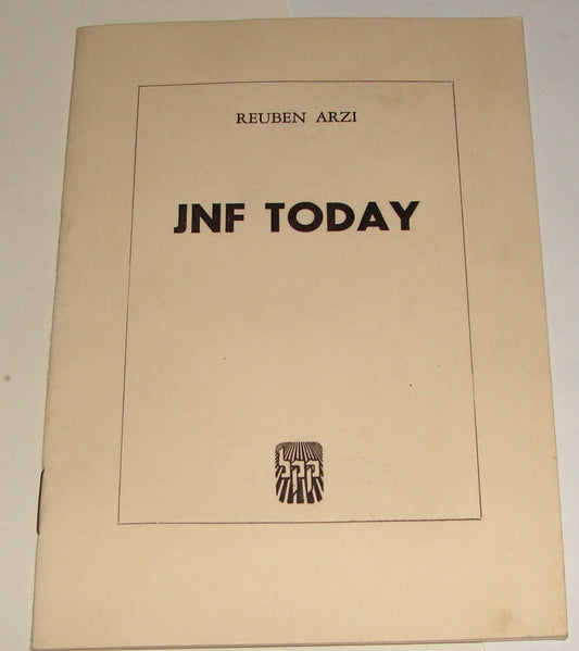 Booklet Jewish National Fund Judaica 1956 Israel Israeli JNF TODAY Zionist