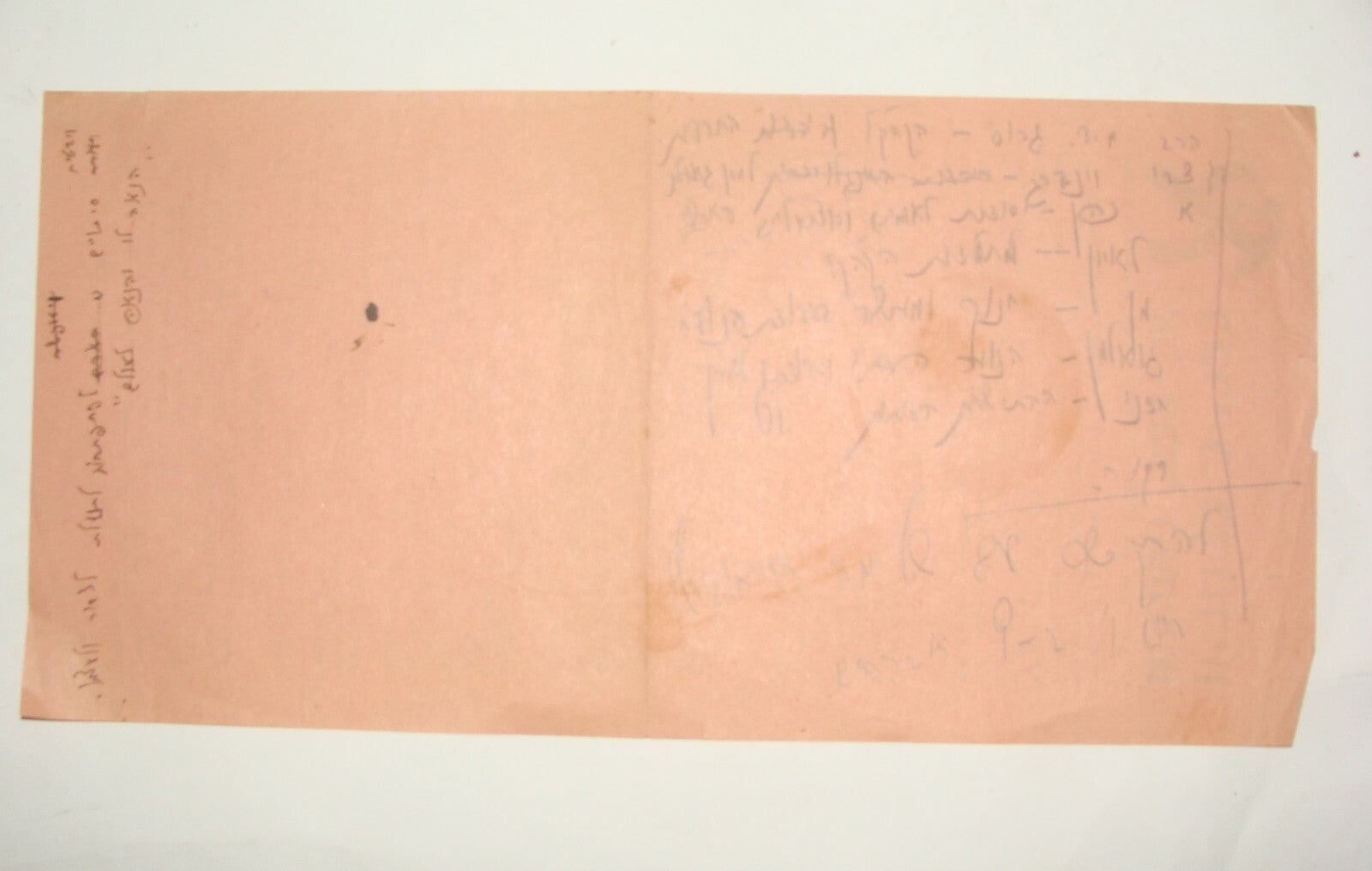 Pol Letter Palestine Jewish 1944 Israel BEN GURION Speech Political Zionist