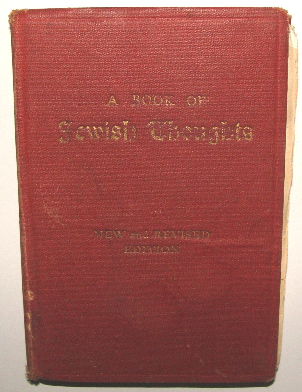Book Jewish Judaica 1942 WWII Rabbi Hertz England London British Army Thoughts