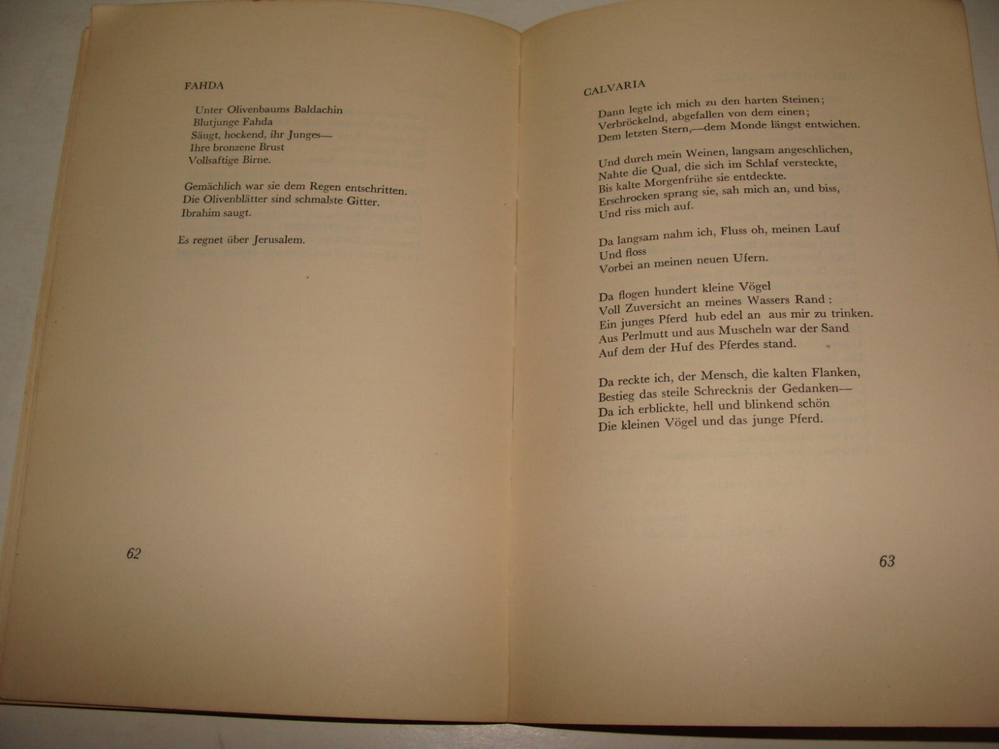 Jewish 1956 Israel Israeli German Songs Poems Poetry Author Signed LIEDER TALITA