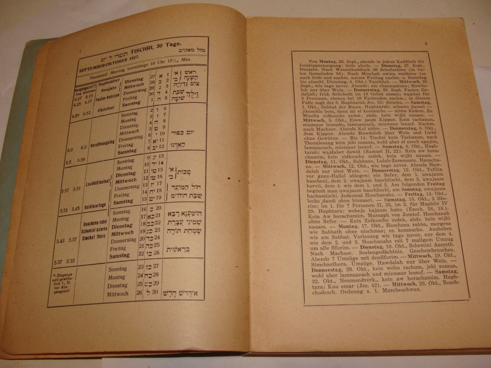 Book Jewish Judaica 1928 National Fund German Czech Prague Zionist Palestine