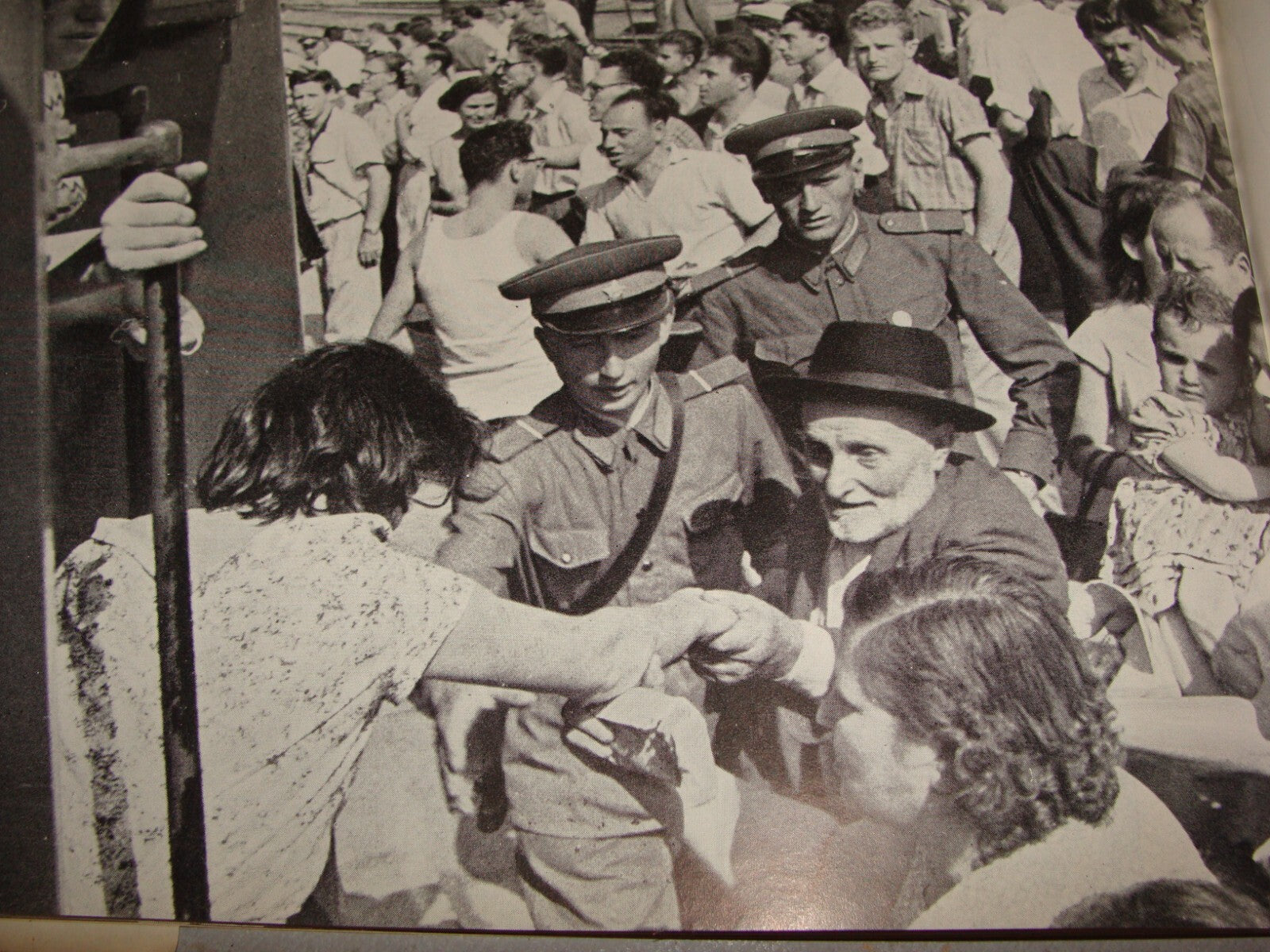 Book Jewish 1957 Israel Israeli Hebrew Zionist Delegation Photo To Russia Moscow