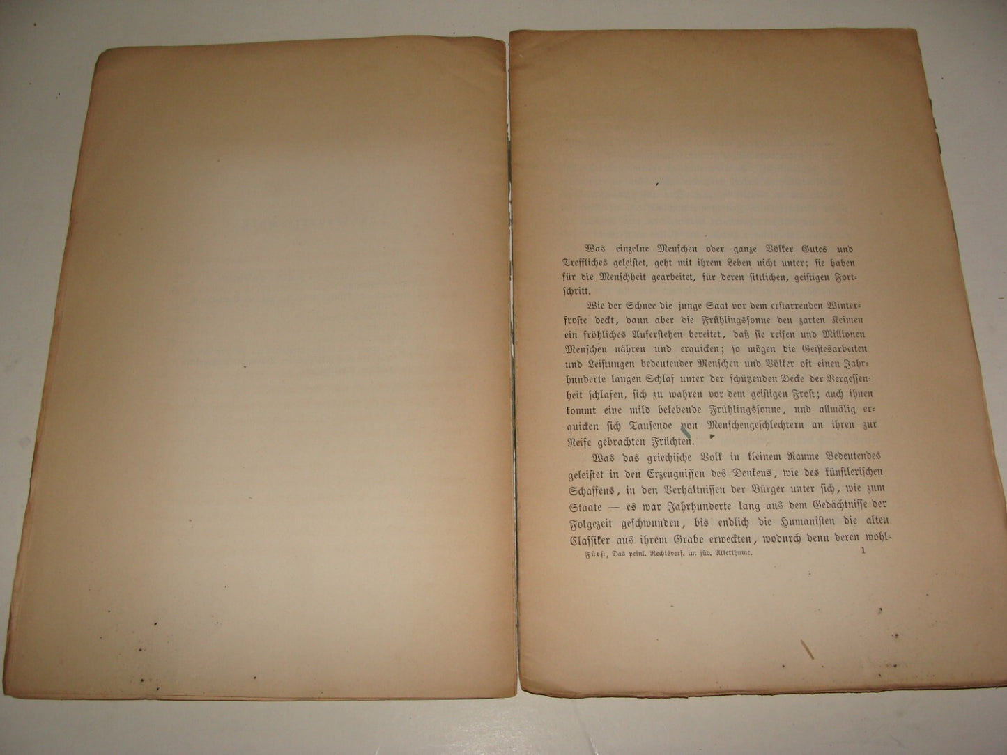 Germany Book Jewish RARE Judaica Antique 1870 German Rabbi Julius Furst History