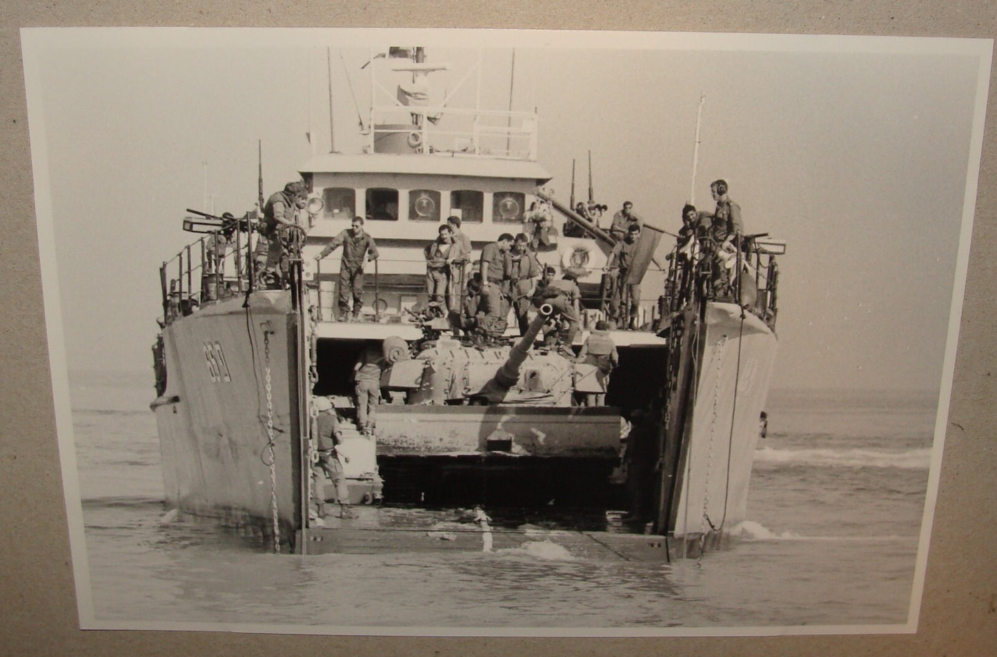 Israel Army Jewish Judaica 1982 Israeli Military Way To Lebanon War Photo Tank