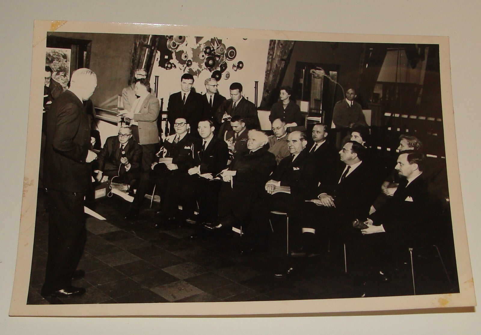 Pol Jewish Judaica 1962 Israel Prime Minister David Ben Gurion Denmark Visit