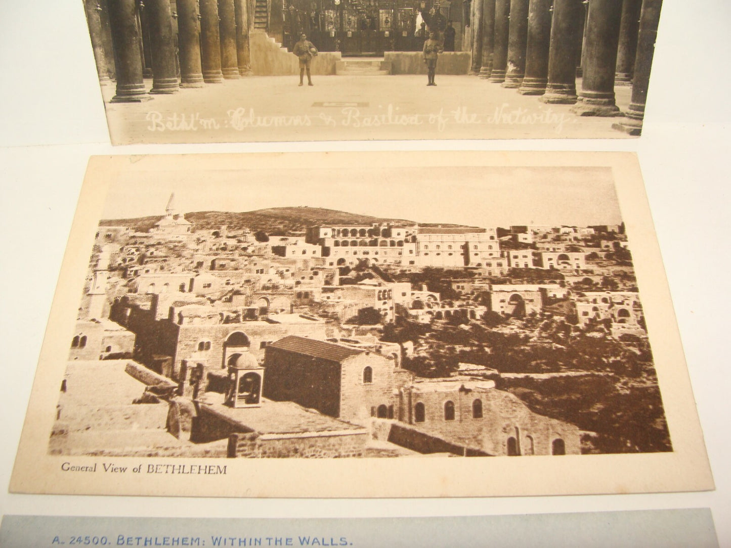 $ Photo Palestine Card 1920s Israel Bethlehem Postcard x3