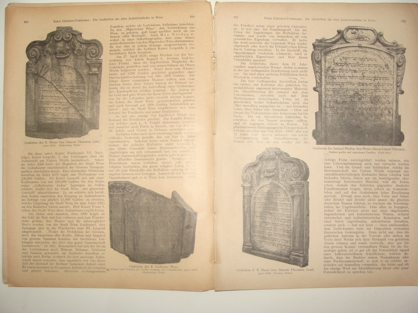 Germany Journal Jewish Judaica 1914 German Berlin OST UND WEST Zionist LEO WINZ