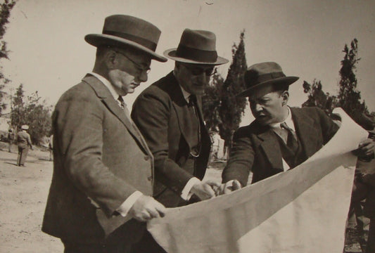 Photo Print, 1930 Jewish Judaica Palestine Israel Zionist Rupin Beer Tuvia