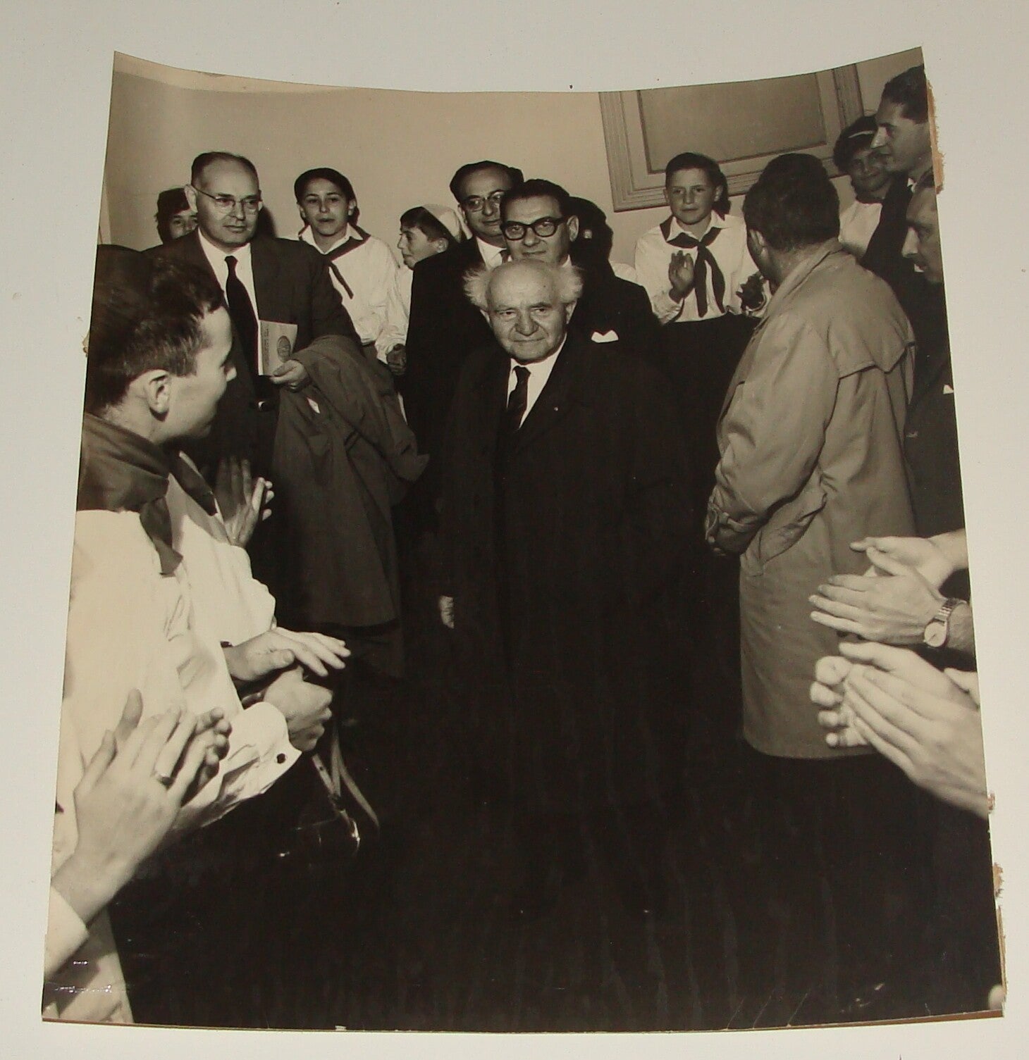 Pol Jewish Judaica 1962 Israel Prime Minister David Ben Gurion Denmark Visit