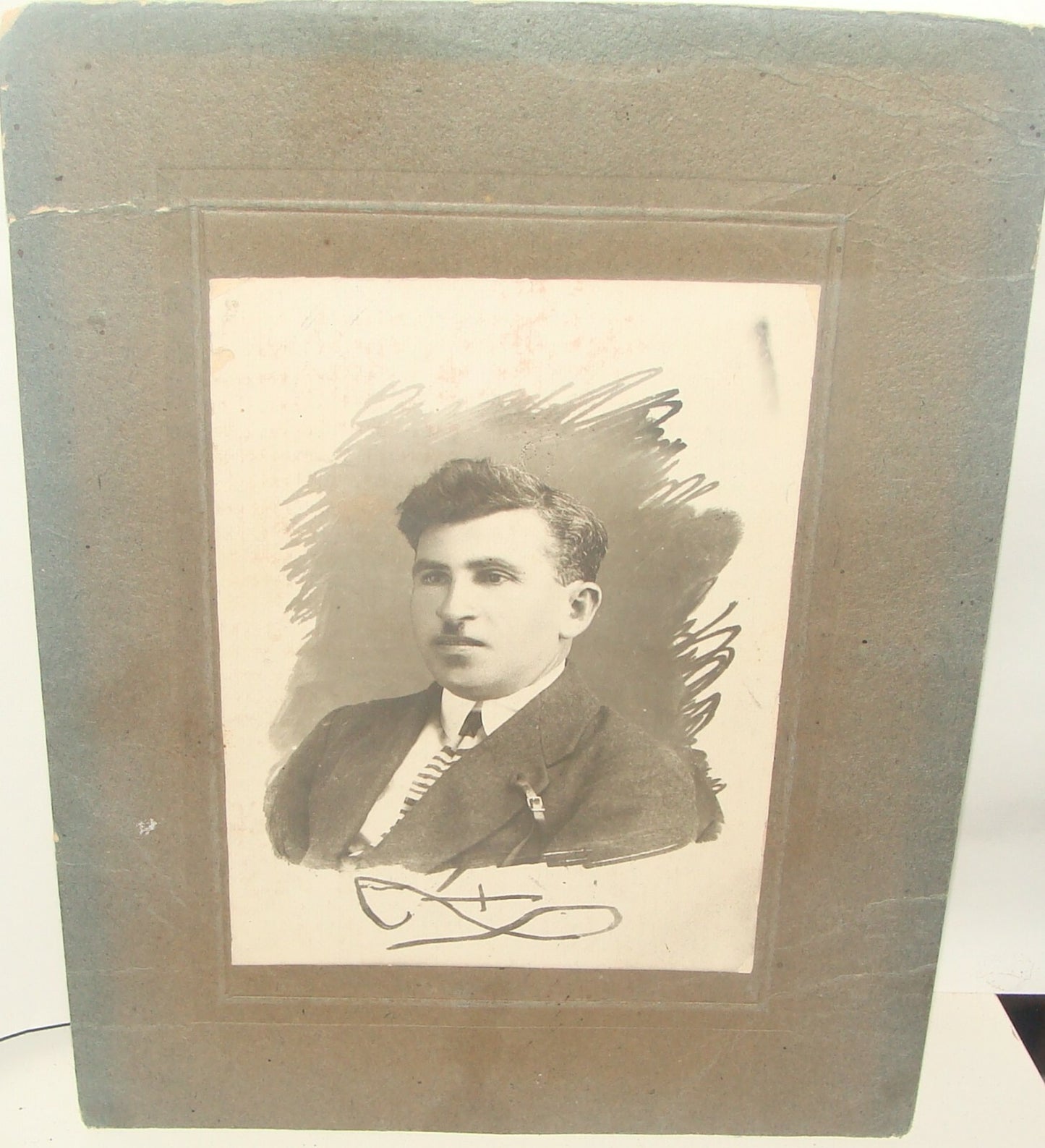 Photo Jewish Judaica 1920s Russia Russian Soviet Jews Written At The Back