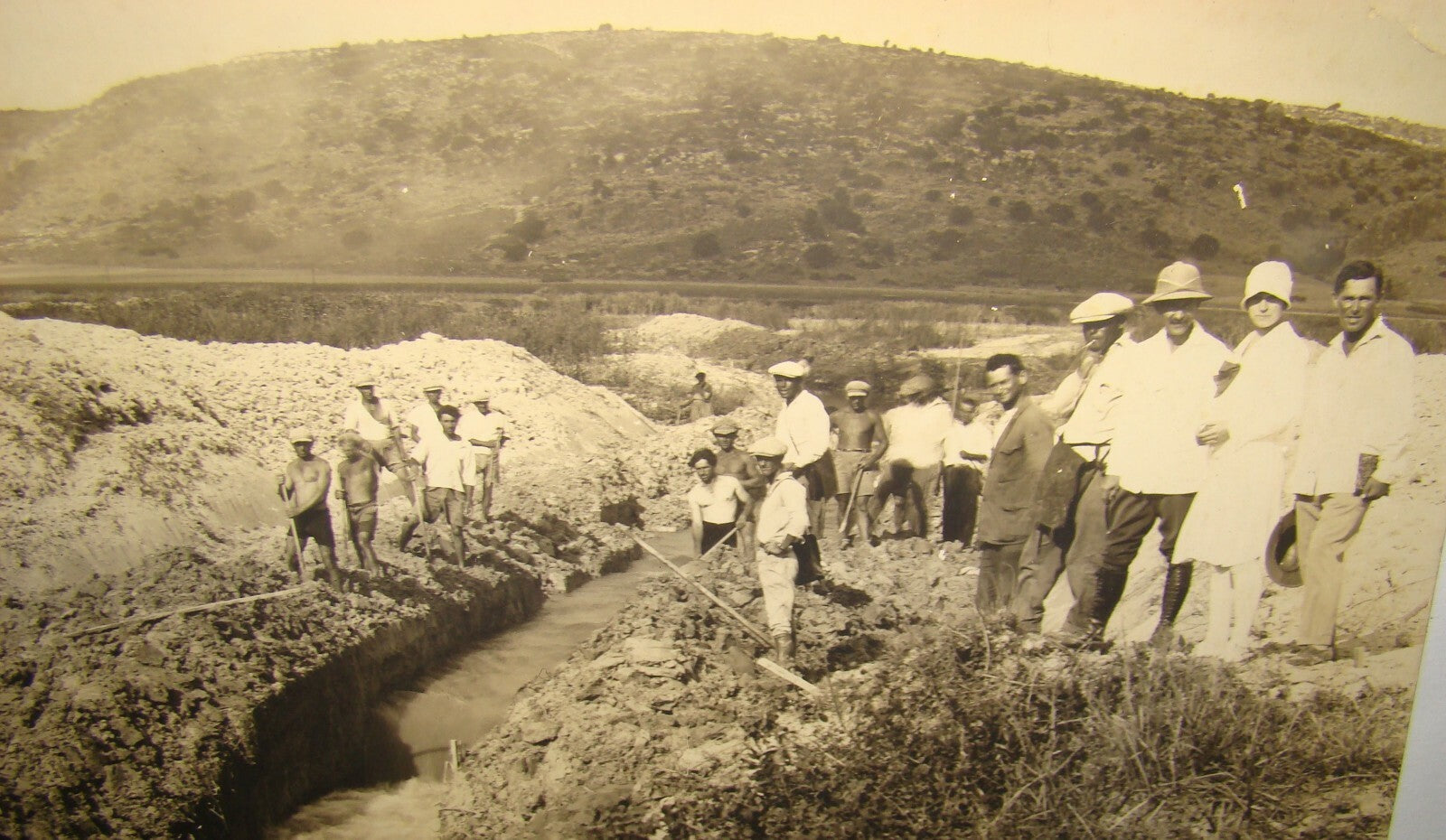 Photo Palestine Jewish Israel 1924 Binyamina Zichron Moshava Pioneers Zionist