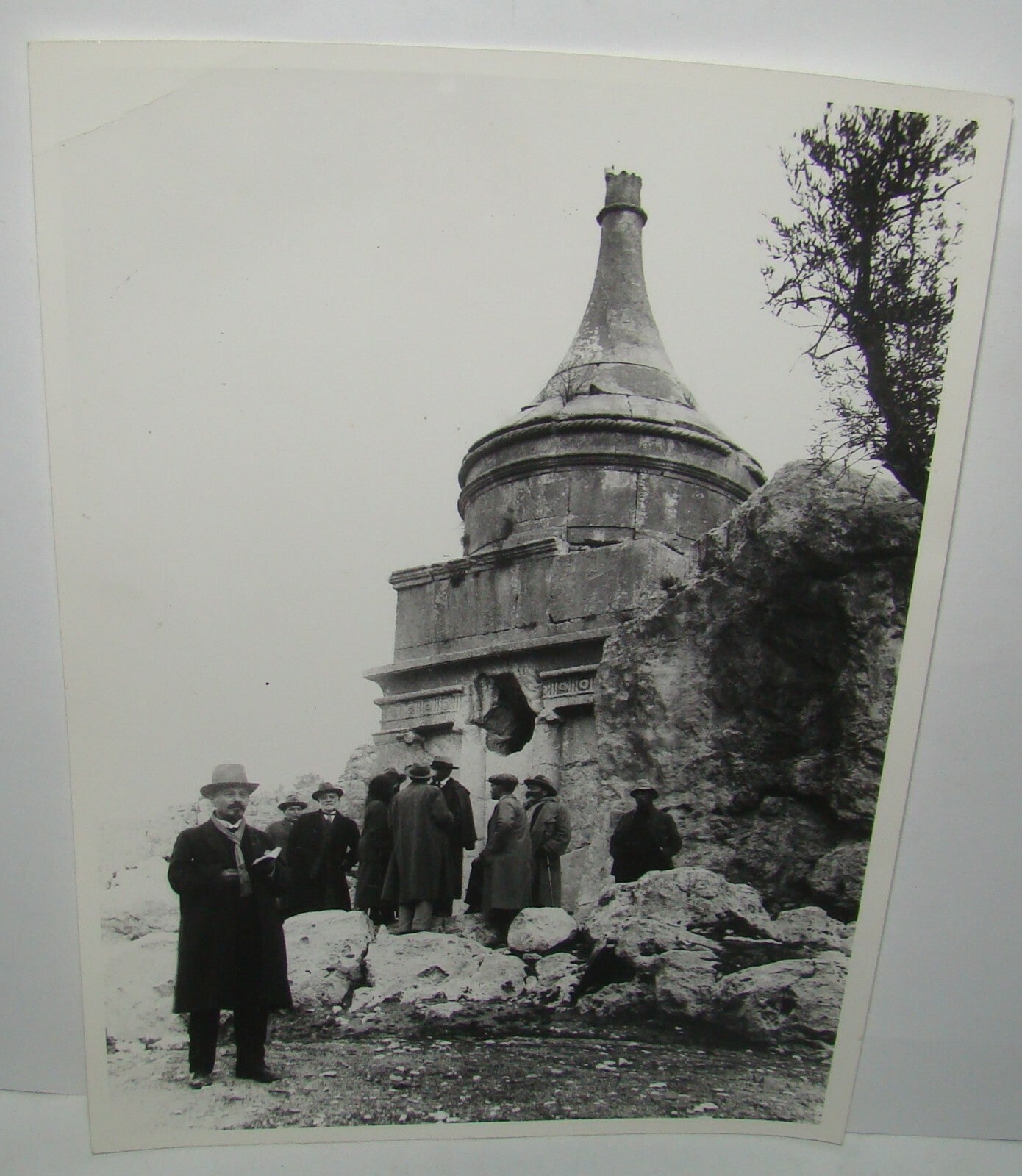 Photo Print Palestine Jewish Judaica of 1922 Israel Exploration Society Avshalom