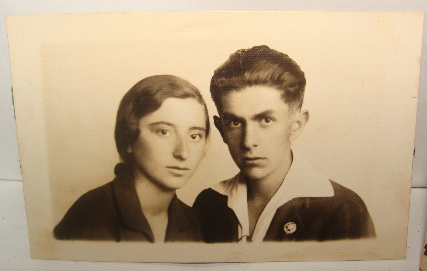 Photo Jewish Judaica Poland Czestochowa 1931 x2 Zionist Hashomer Hatzair Jews