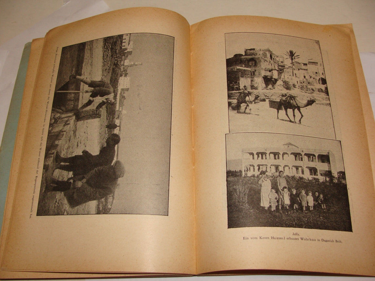 Book Jewish Judaica 1928 National Fund German Czech Prague Zionist Palestine