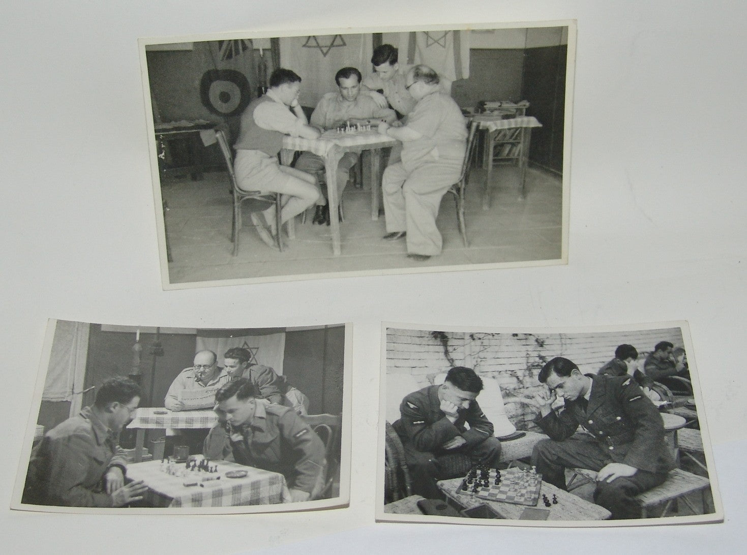 Jewish RARE Judaica WW2 1945 Hebrew Brigade Soldiers British Army Military