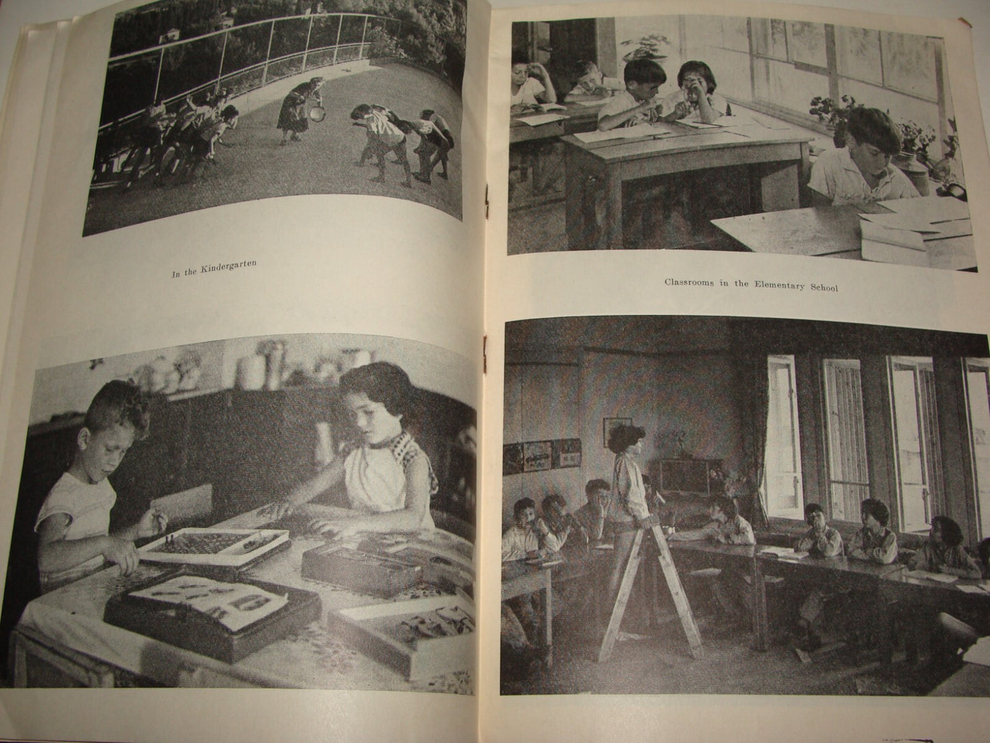 Book Jewish Judaica 1961 Israel Israeli KIBBUTZ COLLECTIVE EDUCATION Zionism