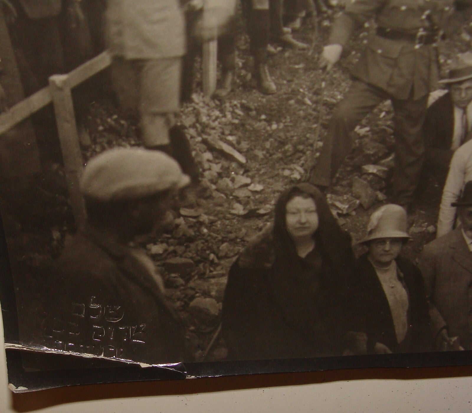 Photo Palestine RARE Jewish Judaica 1929 Israel Jerusalem Etz Chaim BASSAN
