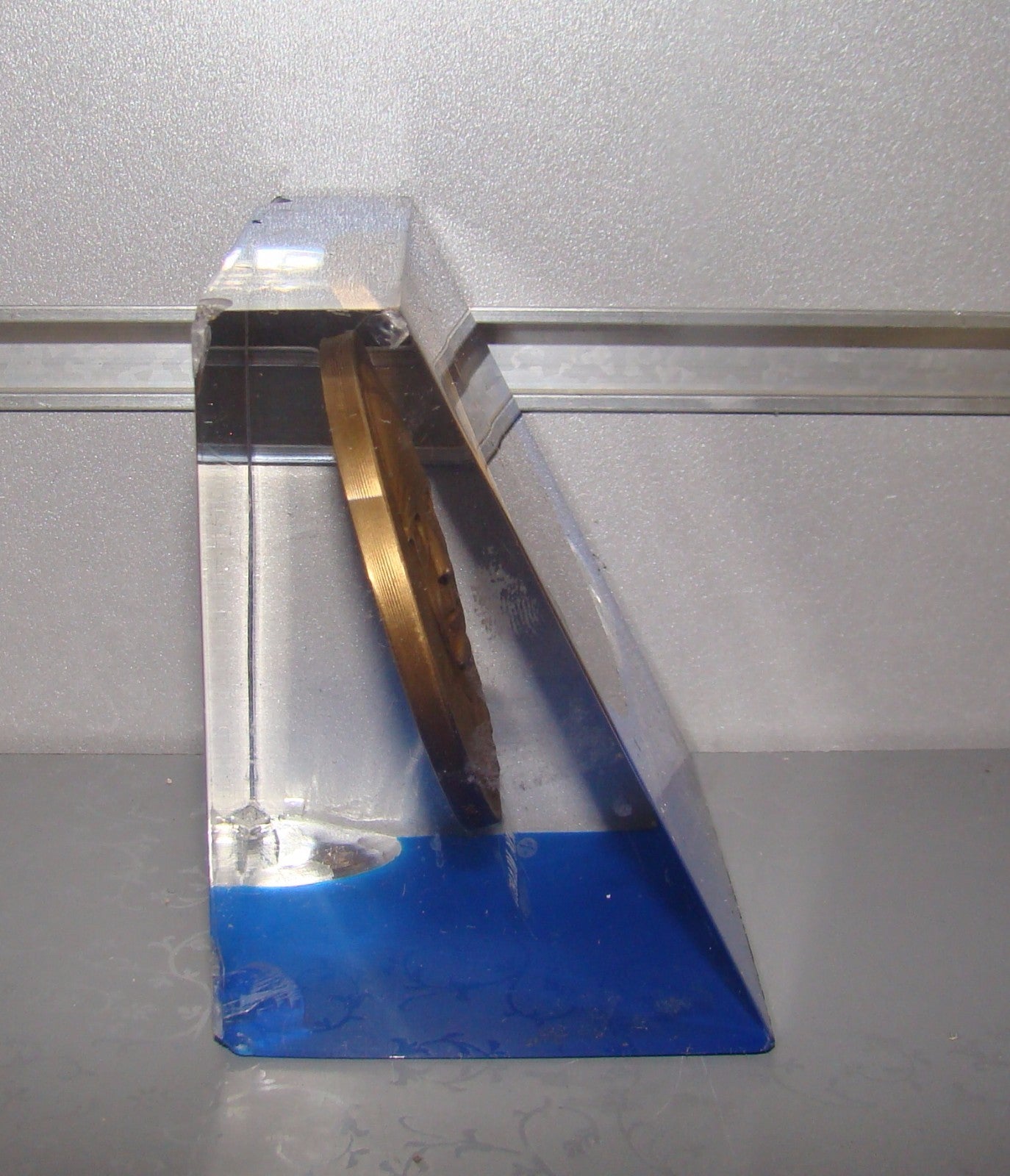 Pol vintage israel prime minister Levi Eshkol medal 1967 six day war inside