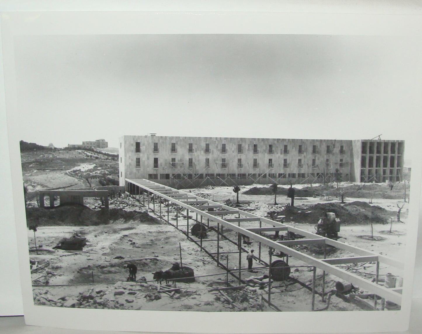 Photo Print Palestine Ad , 1938 Israel Jerusalem Hadassah Hebrew University
