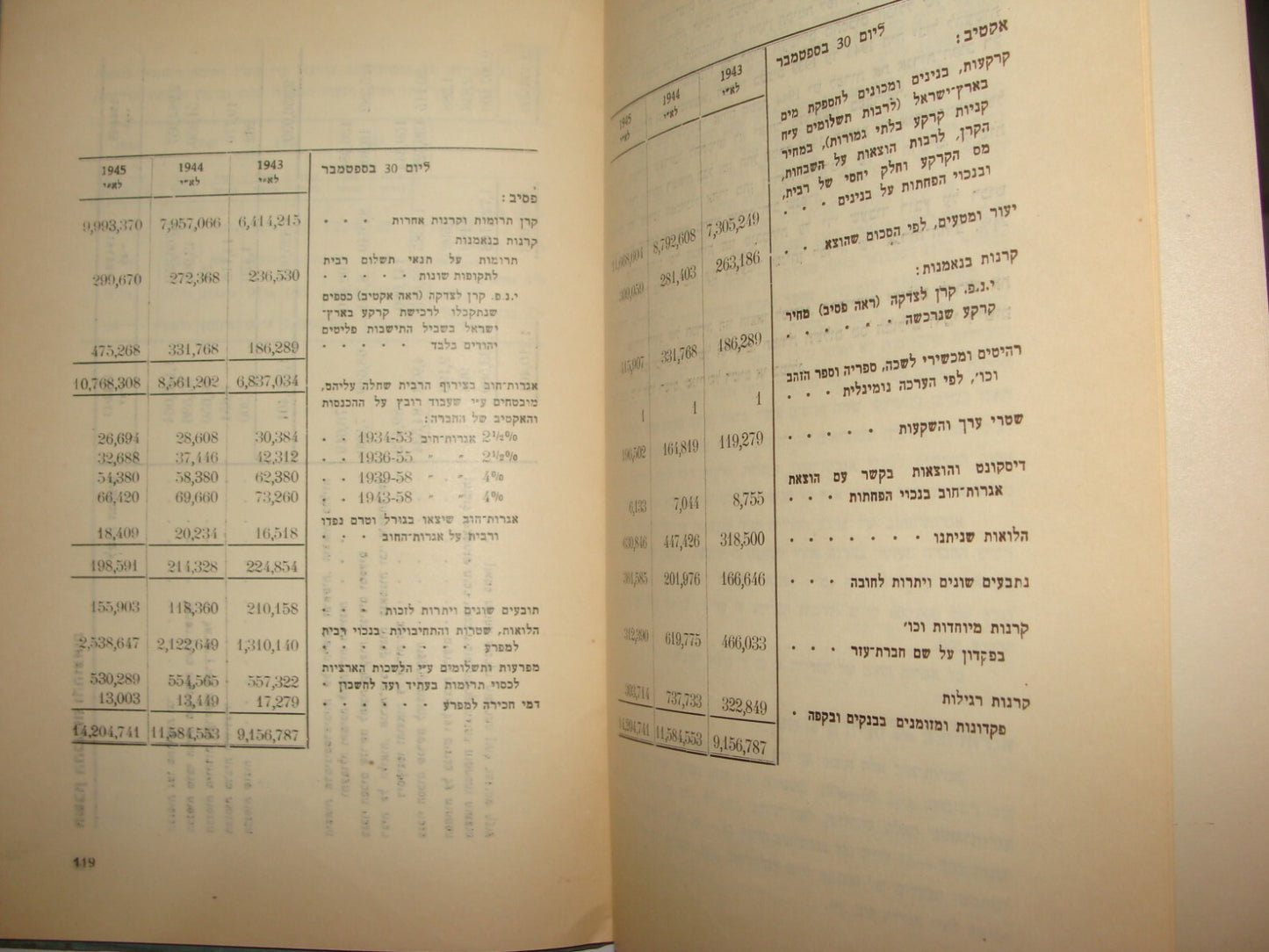 Book Jewish Palestine Israel Israeli Hebrew 1947 Capitalism Bank Economy