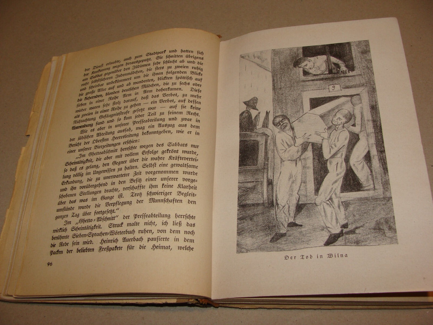 Germany Book Jewish Judaica 1924 German Poland Lithuania East Europe History