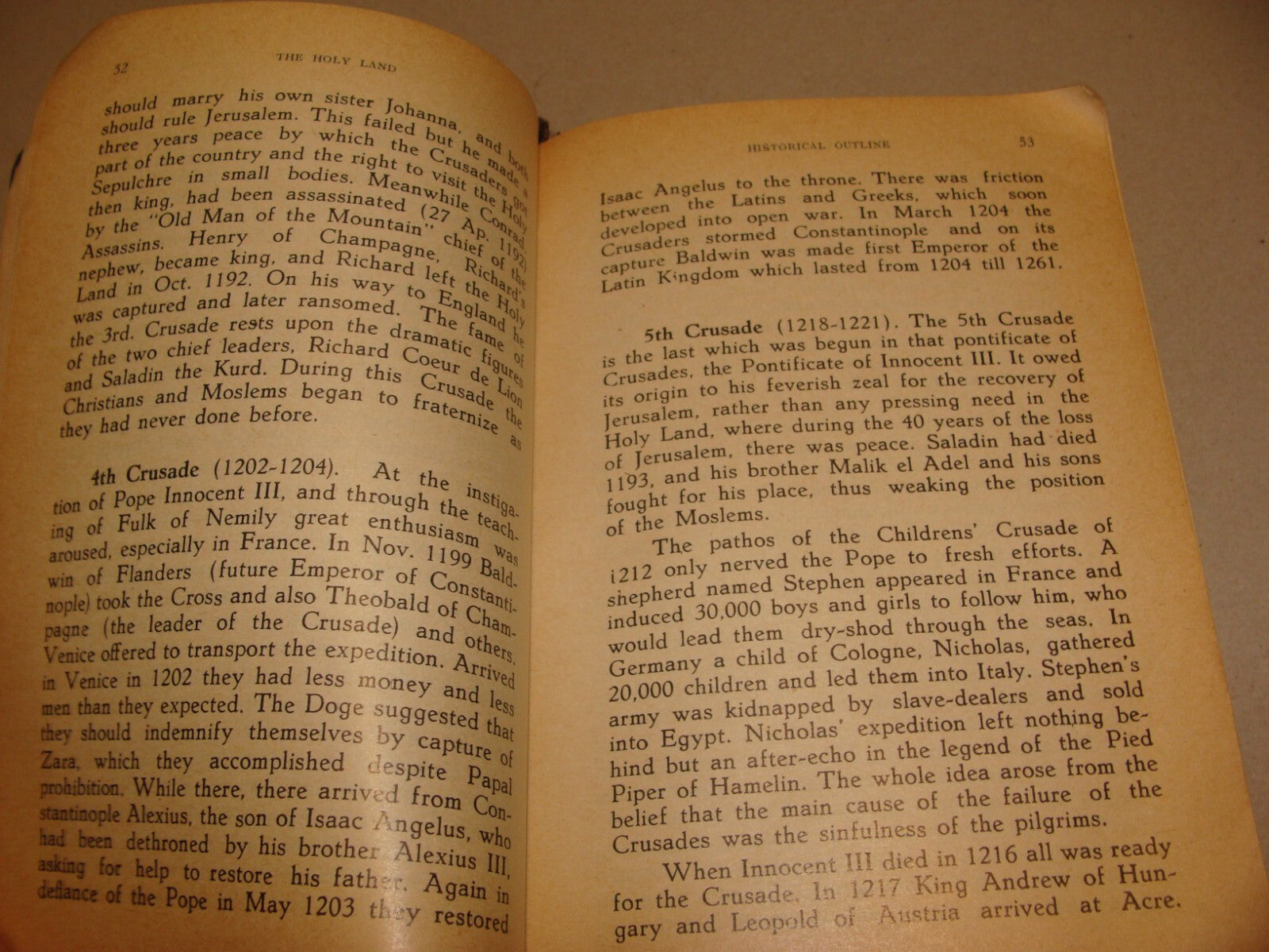 1961 Guide to the Holy Land Book Jerusalem Israel Map