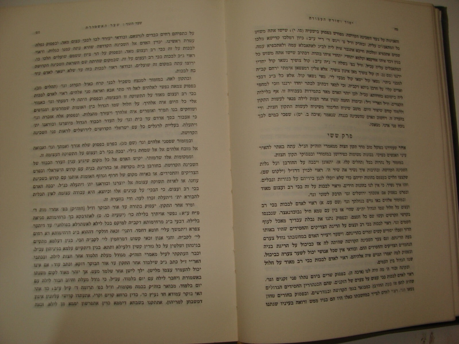 Book Jewish Judaica Rabbi יסוד ושורש העבודה Rabbi Zvi Yheuda Meltzer SIGNED 1965