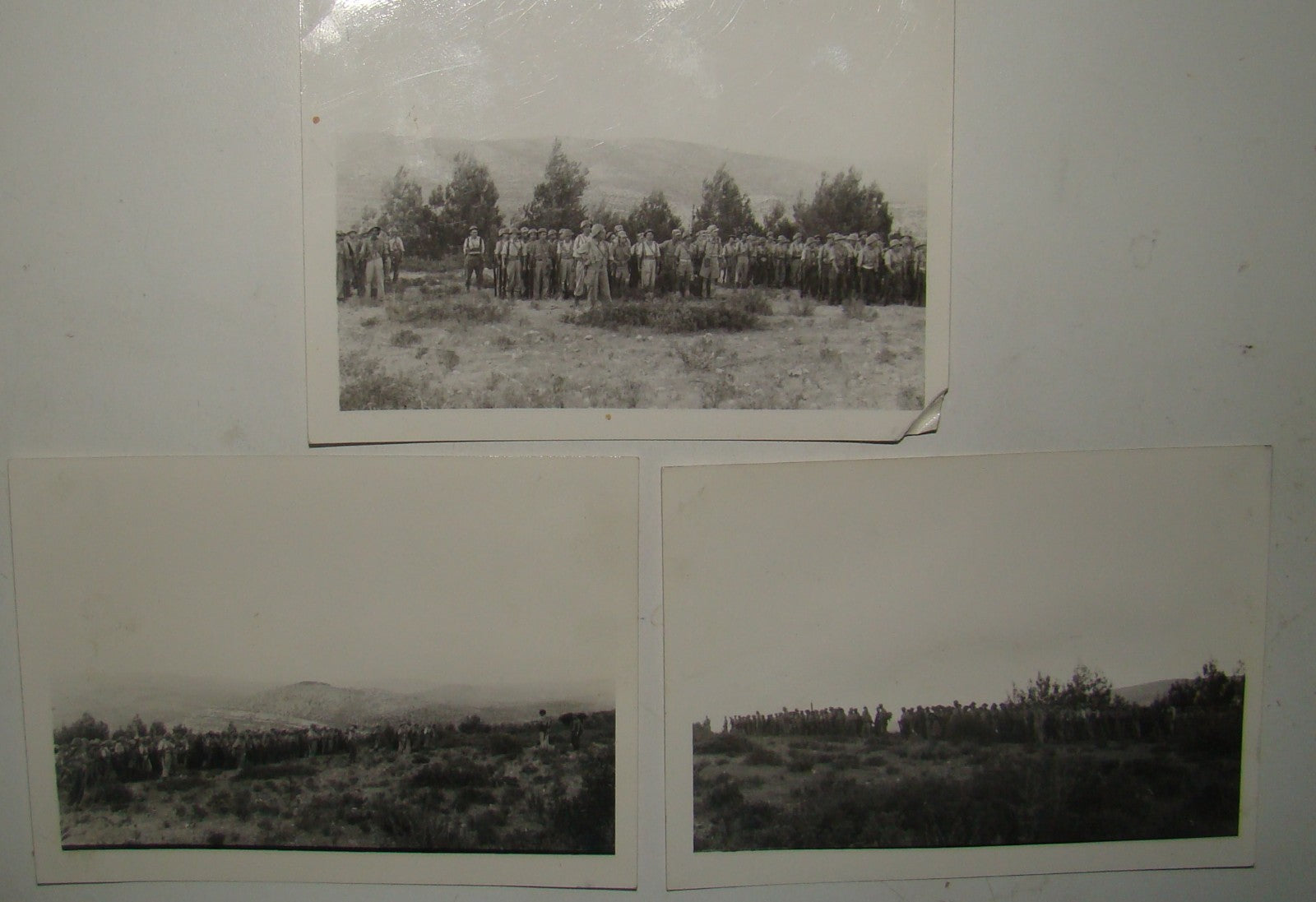 Pol Photo Palestine Ad jewish hebrew israel irgun haganah palmach brigade ww2 ?