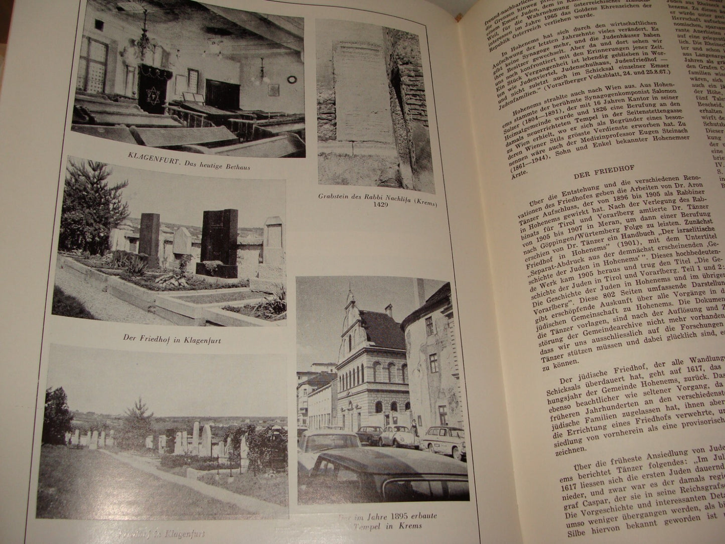 Book Jewish Judaica Austria Jews History 1971 In German Photos