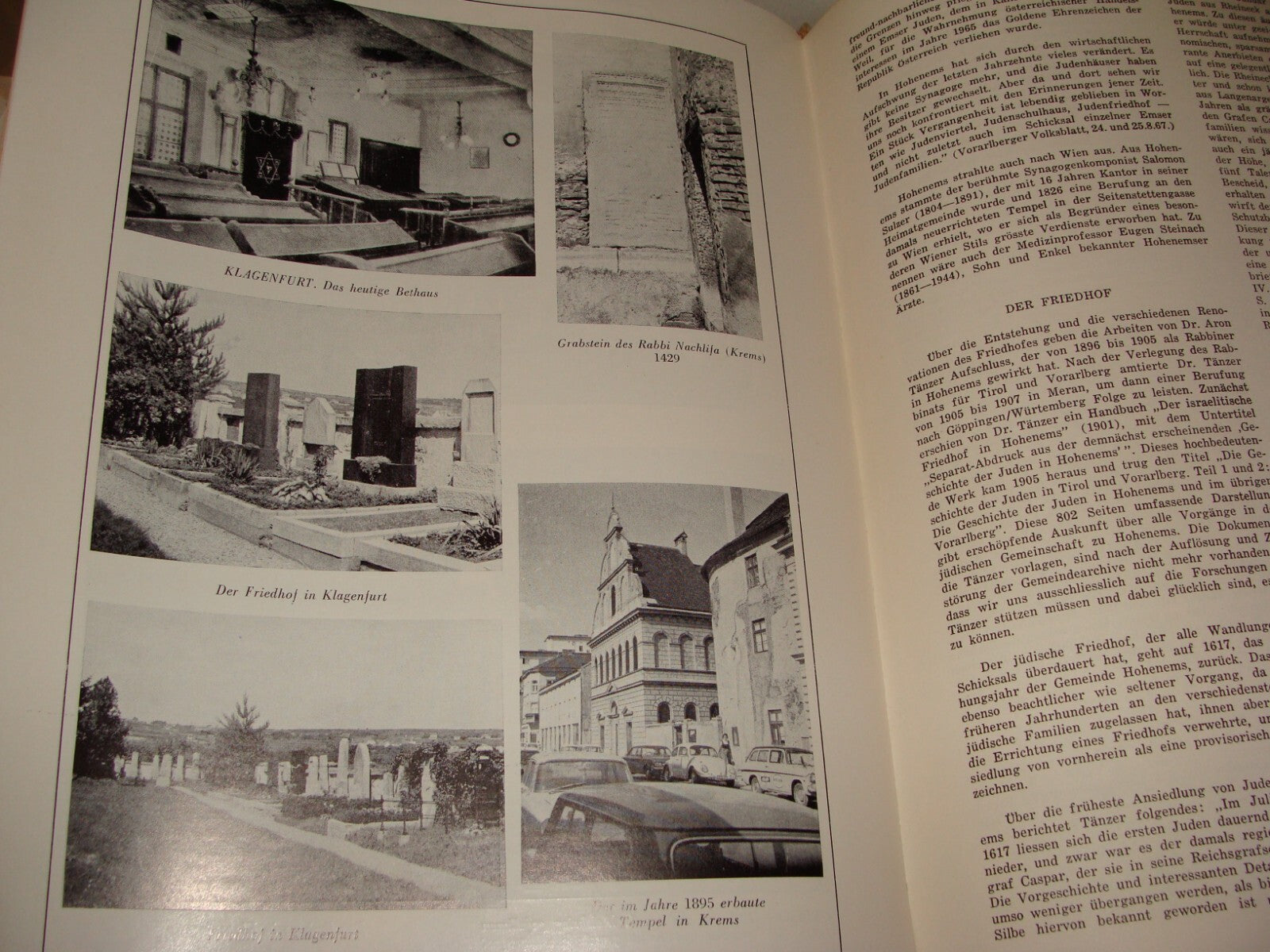 Book Jewish Judaica Austria Jews History 1971 In German Photos