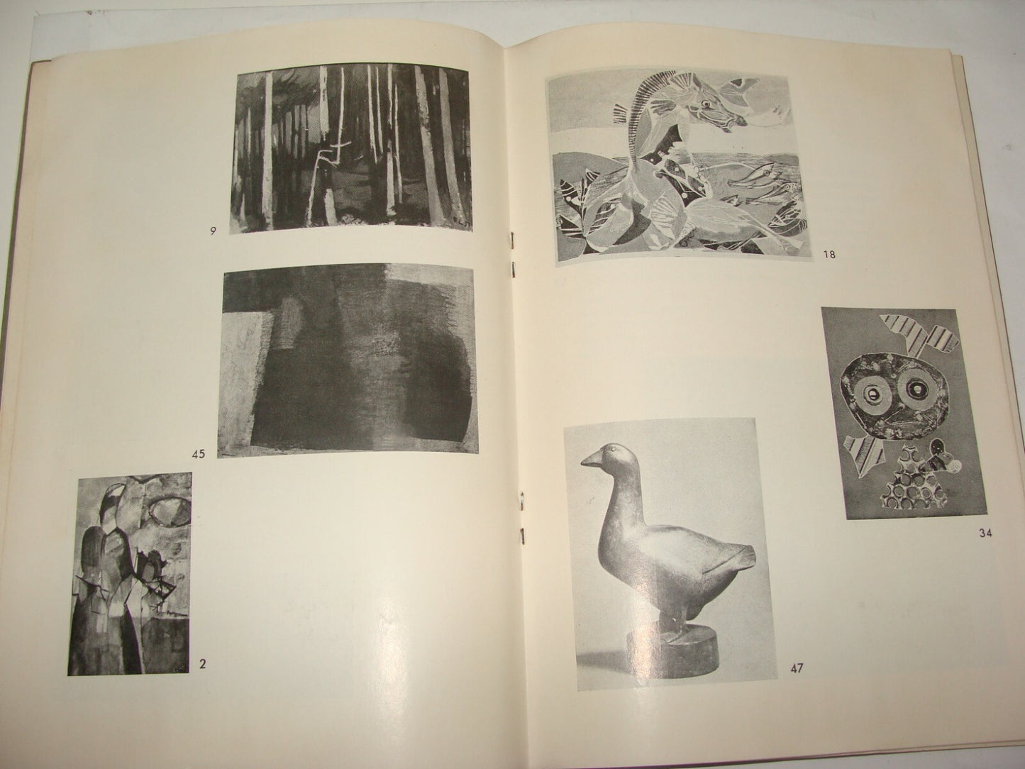 Booklet Jewish Judaica Israel Israeli 1959 BEZALEL Norwegian Painting Sculpture