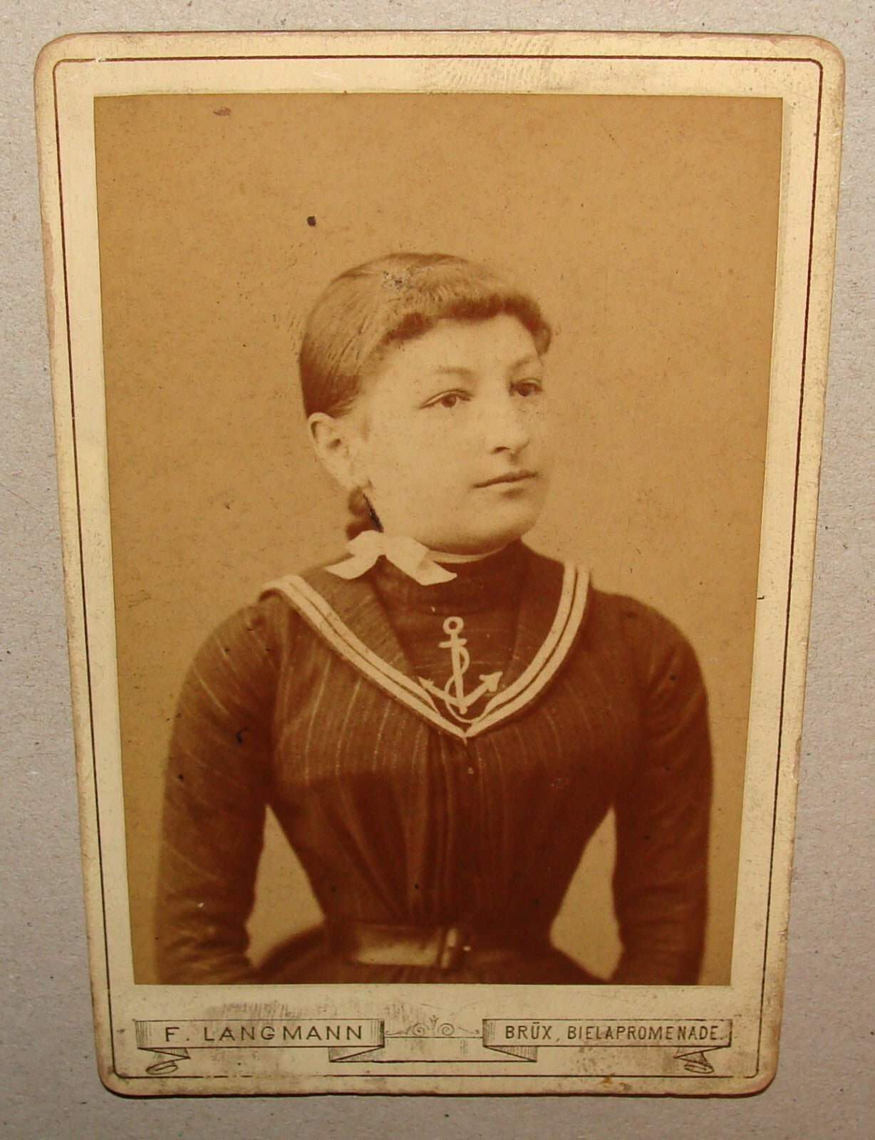 Germany Photo Jewish Judaica Antique Czech   Austria CDV Cabinet LANGMANN x3