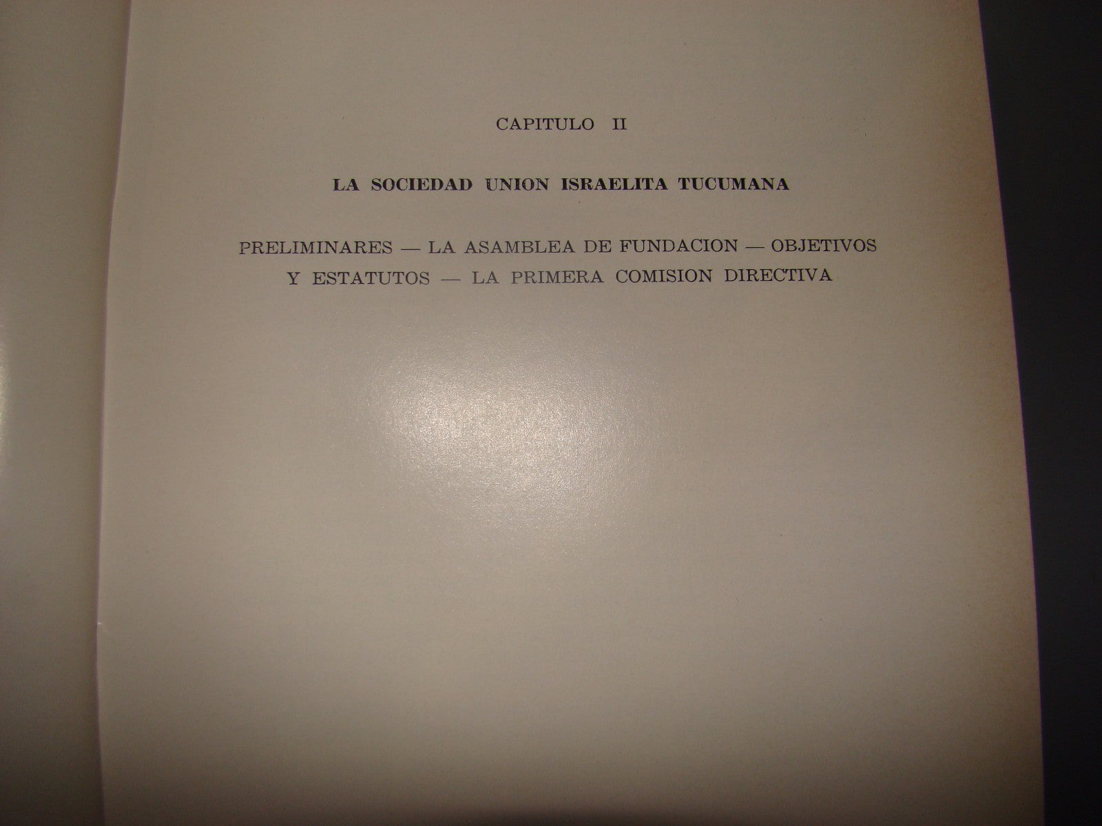 Book Jewish judaica Historia comunidad israelita Tucuman book 1971 1st Argentina