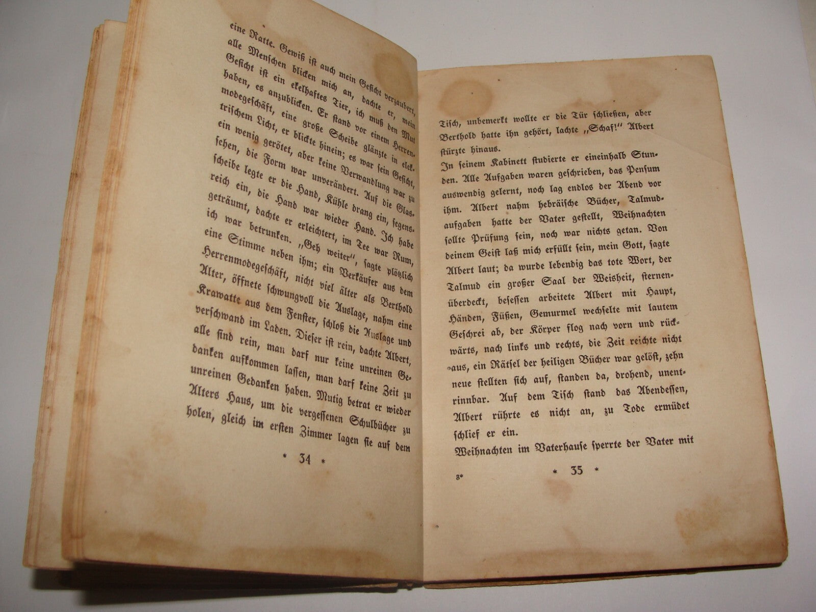 Germany Book Jewish Judaica 1922 German Die Judische Orgel Ludwig Winder Novel