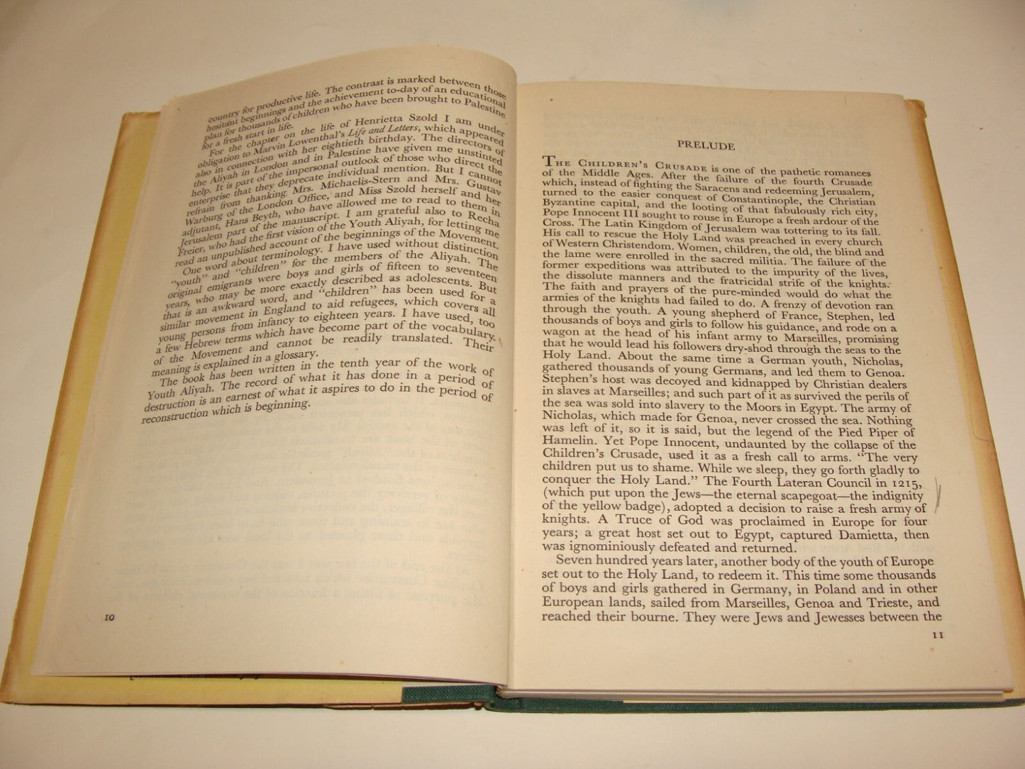 Book Jewish Judaica 1946 UK England London Youth Comes Home Zionist Aliyah