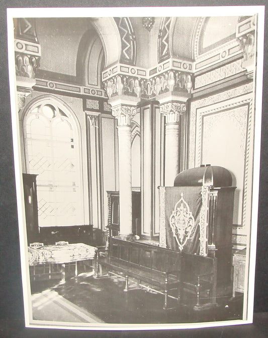 Russia Russian Soviet Rabbi Synagogue Leningrad Photo Print 1950s?