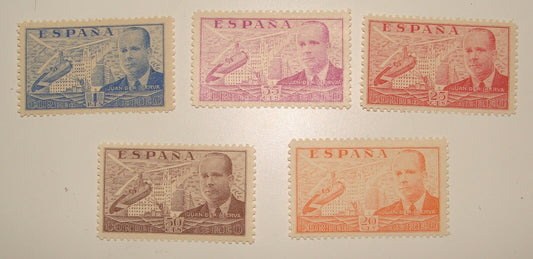 SPAIN 1939 Juan De La Cierva Stamp Lot