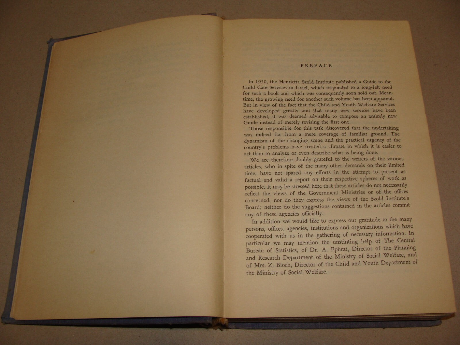 Book Jewish 1960 Child and Youth Welfare in Israel Henrietta Szold Zionist