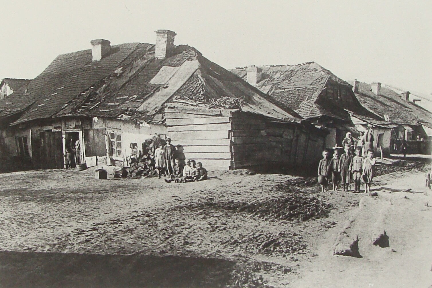 Photo Print Jewish Ad , Judaica 1914 Wladimir Wolynsk Poland Jews Family Hubmann