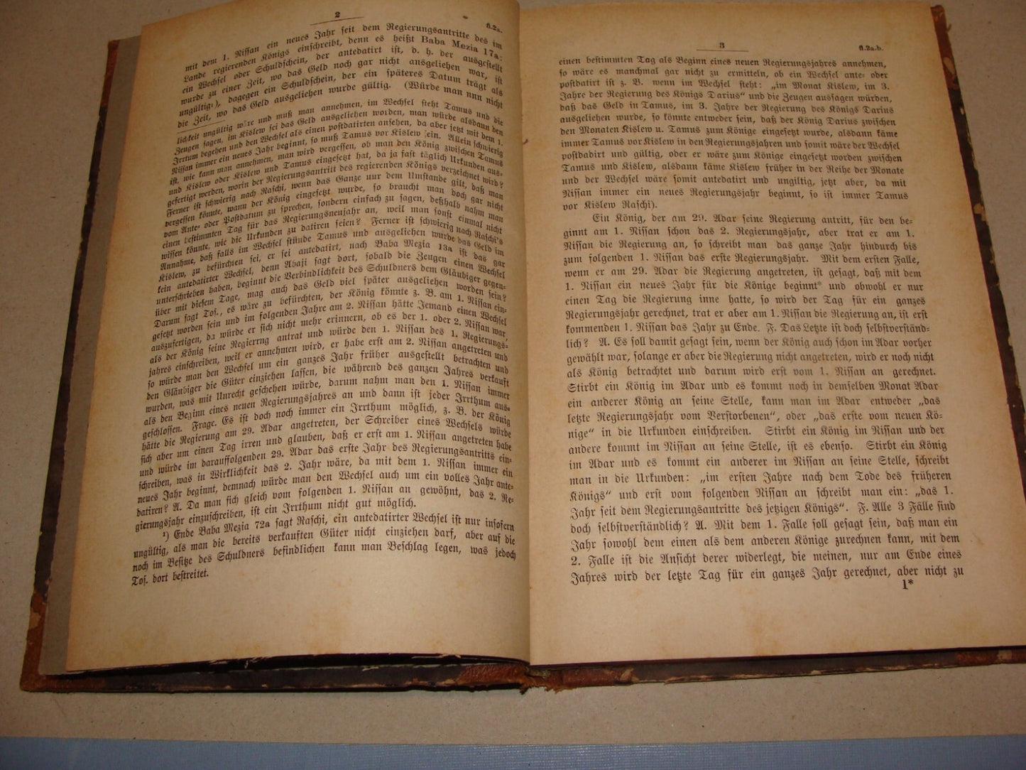 Germany Book Jewish Judaica 1886 German   Frankfurt Rabbi Rawicz ROSH HASHANAH