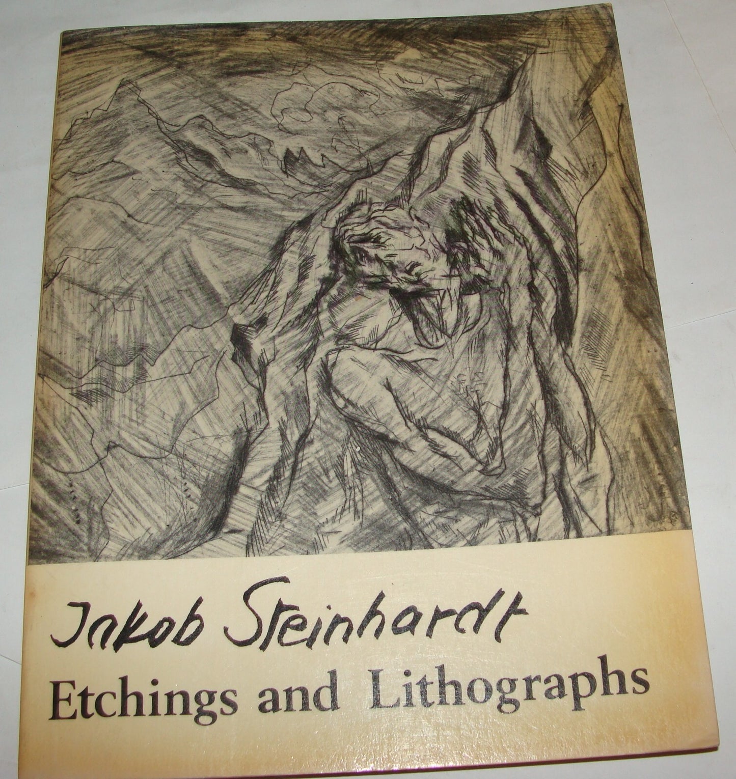 Book Jewish Judaica Israel Israeli Artist Jacob Steinhardt Etching Lithograph
