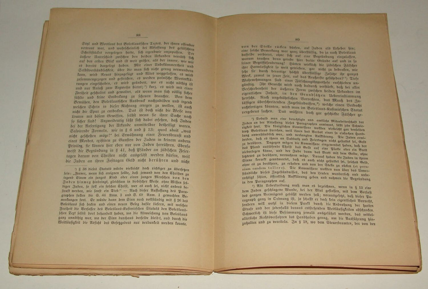 Book Jewish Judaica 1892 Poland JEWS RIGHTS Poznan German 1st Edition Bloch RARE